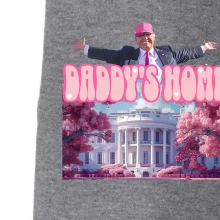 Funny Trump Take America Back DaddyS Home Trump 2024 Cool Gift Doggie 3-End Fleece Hoodie