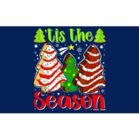 Funny Tis The Season Christmas Tree Cakes Debbie Bumper Sticker