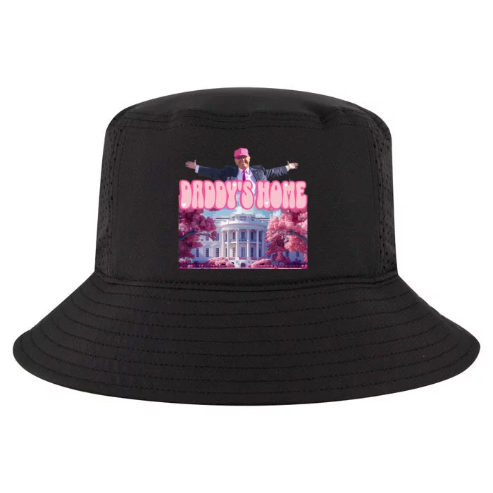 Funny Trump Take America Back Daddys Home Trump 2024 Cool Comfort Performance Bucket Hat