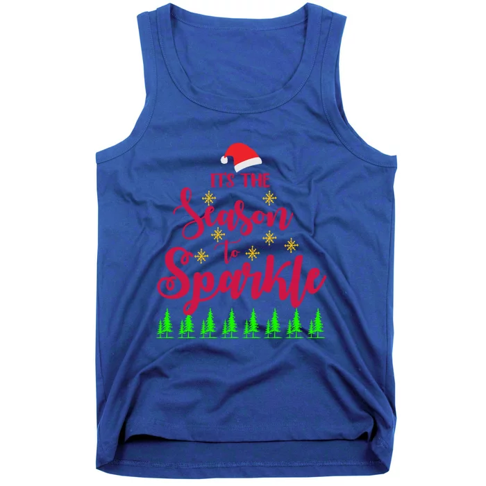 Funny Tis The Season To Christmas Cute Gift Tank Top