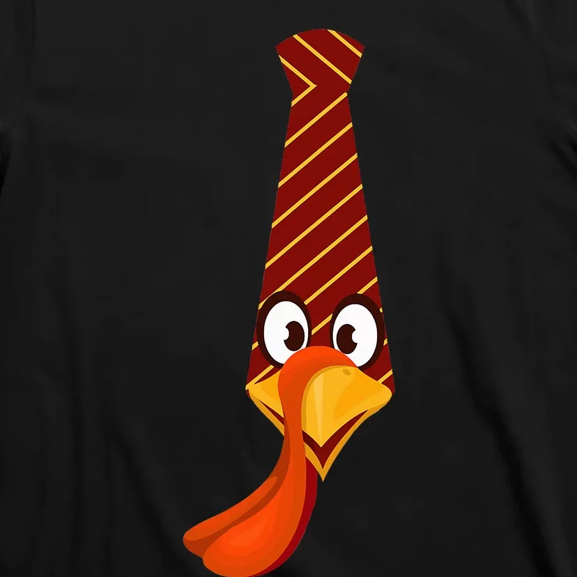 Funny thanksgiving tie with turkey family Costume For Dinner T-Shirt