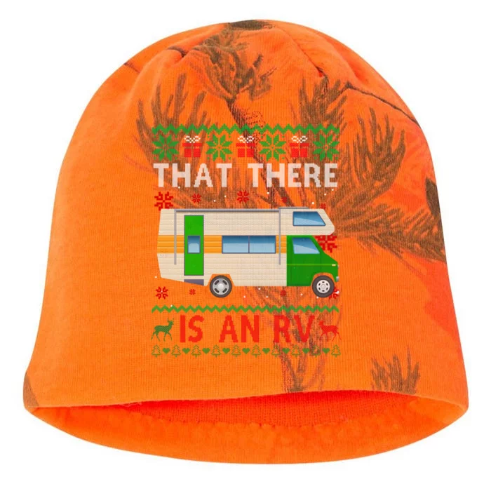 Funny That There Is An Rv Ugly Christmas Camping Party Great Gift Kati - Camo Knit Beanie