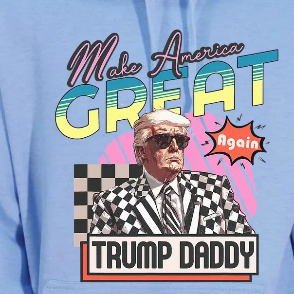 Funny Trump Take America Back DaddyS Home Trump Pink 2024 Unisex Surf Hoodie