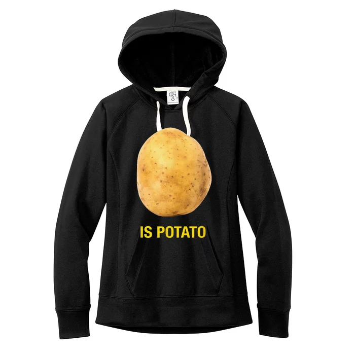 Funny Trendy The Late Show With Stephen Colbert Is Potato Charity Women's Fleece Hoodie