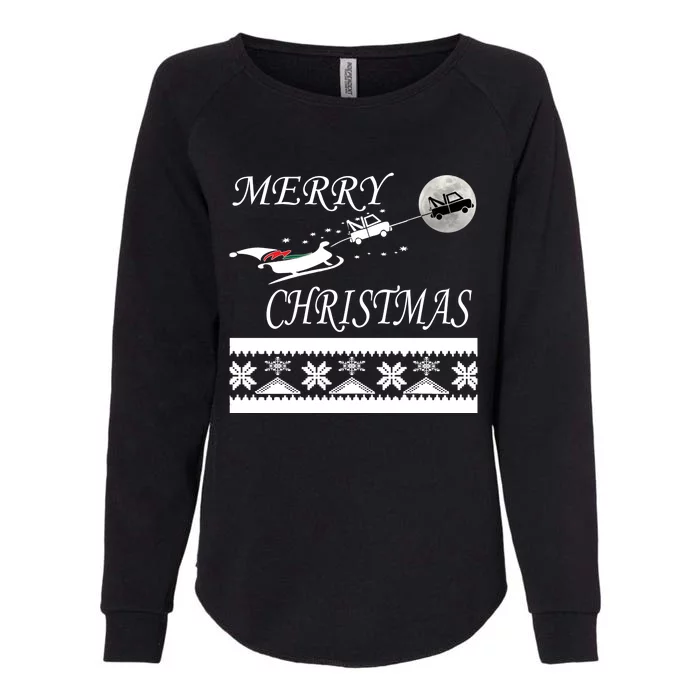 Funny Tow Truck Driver Christmas Gift Repo Womens California Wash Sweatshirt