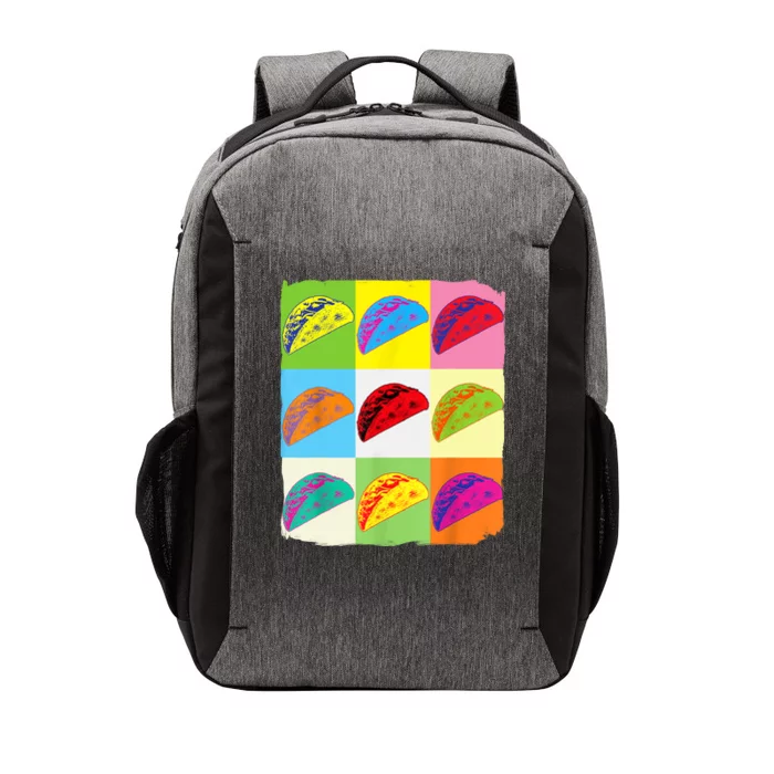 Funny Taco Taco Art Mexican Food Taco Lover Vector Backpack