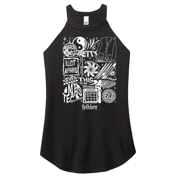 Folklore Tracklist Ts Women’s Perfect Tri Rocker Tank