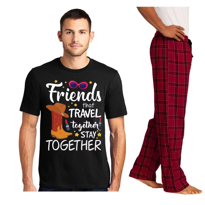 Friends That Travel Bachelorette Houston Trip Cute Gift Pajama Set