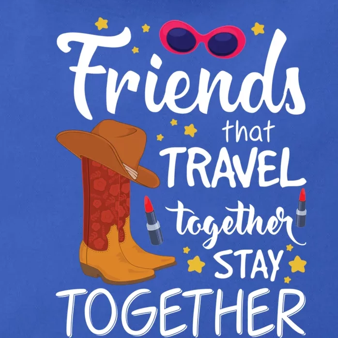 Friends That Travel Bachelorette Houston Trip Cute Gift Zip Tote Bag