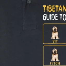 Funny Tibetan Terrier Guide To Training Dog Obedience Softstyle Adult Sport Polo