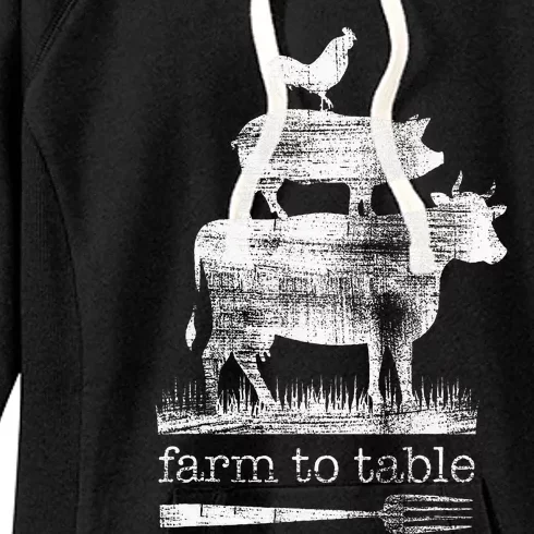 Farm To Table Women's Fleece Hoodie