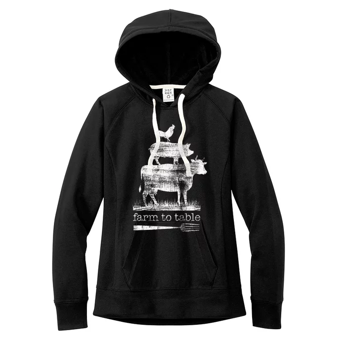 Farm To Table Women's Fleece Hoodie