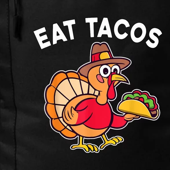 Funny Thanksgiving Turkey Eat Tacos Mexican Thanksgiving Fun Daily Commute Backpack