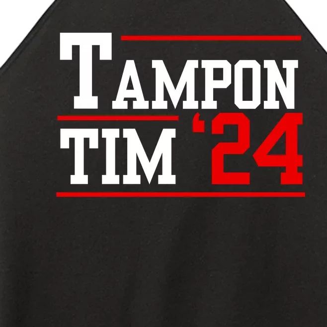 Funny Tampon Tim Women’s Perfect Tri Rocker Tank