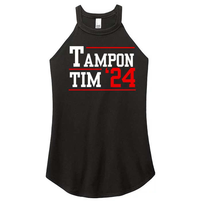 Funny Tampon Tim Women’s Perfect Tri Rocker Tank