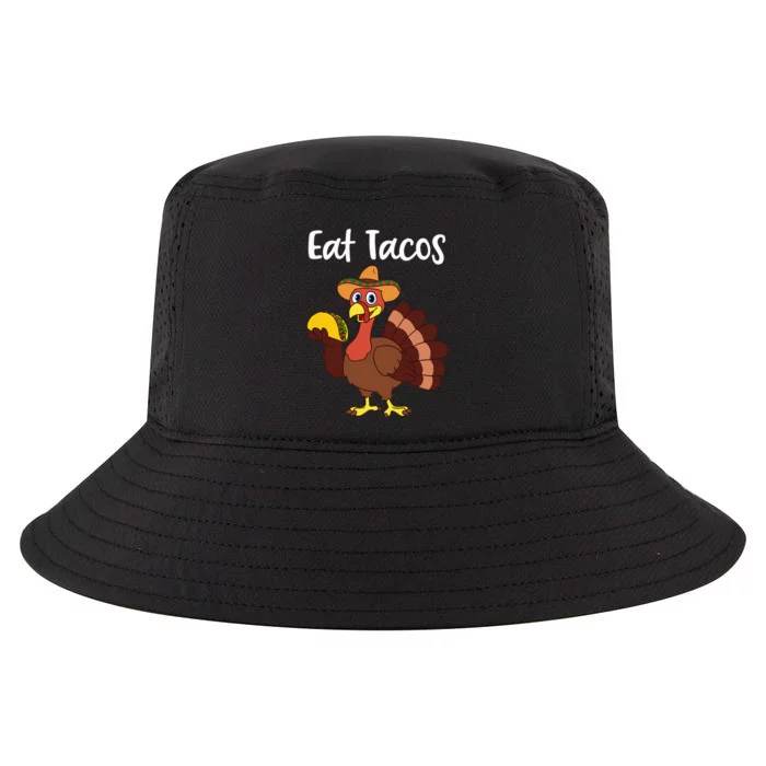 Funny Thanksgiving Turkey Day Eat Tacos Cool Comfort Performance Bucket Hat