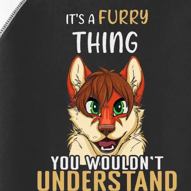 Furry Thing Understand Furry Tail Ear Furry Person Cosplay Toddler Fine Jersey T-Shirt