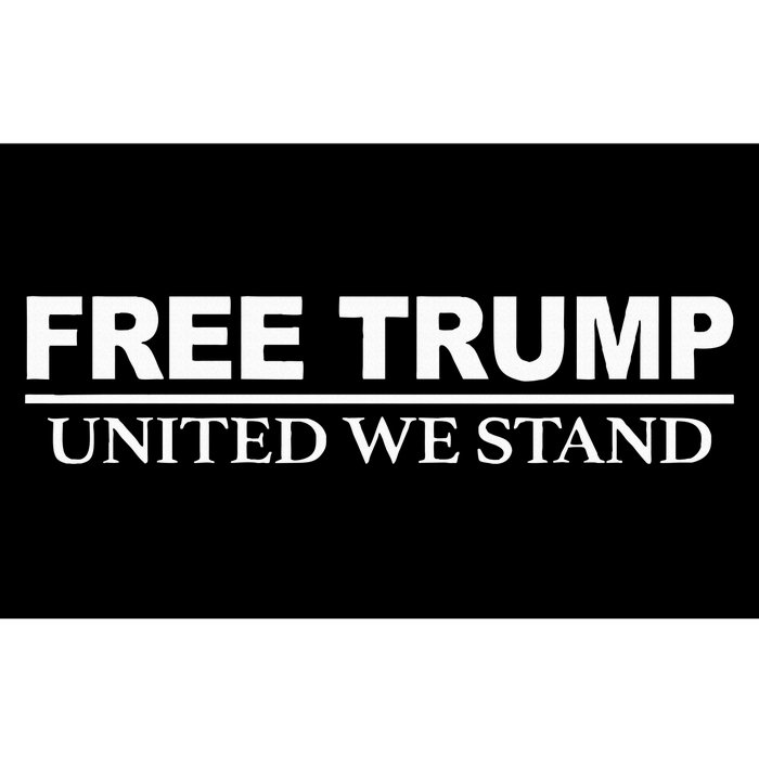 Free Trump United We Stand Bumper Sticker