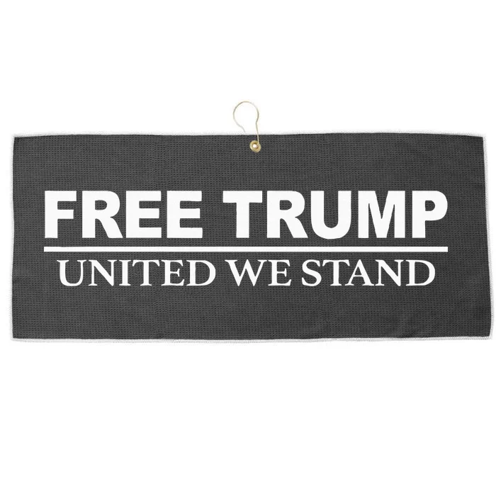 Free Trump United We Stand Large Microfiber Waffle Golf Towel