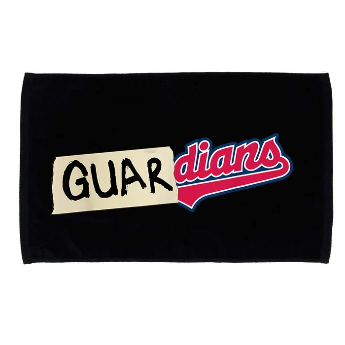 Funny Tape Up Cleveland Microfiber Hand Towel