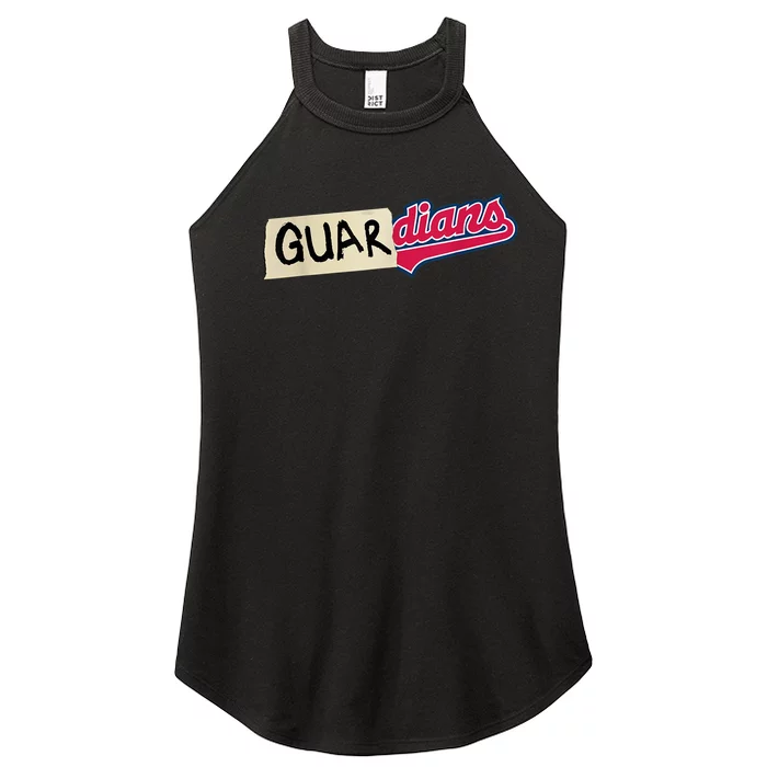 Funny Tape Up Cleveland Women’s Perfect Tri Rocker Tank