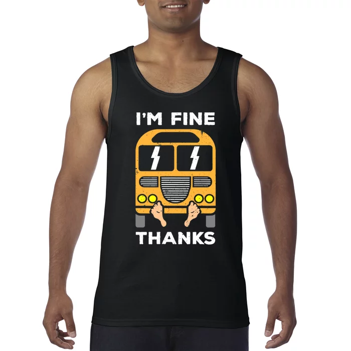 Funny Thrown Under The Bus Tank Top