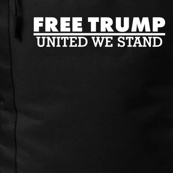 Free Donald Trump United We Stand Supporter Daily Commute Backpack