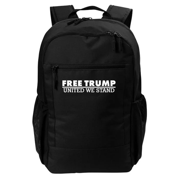 Free Donald Trump United We Stand Supporter Daily Commute Backpack