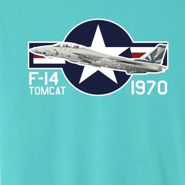 F14 Tomcat USAF 1974 ChromaSoft Performance T-Shirt