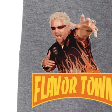 Flavor Town Usa Guy Flerl Doggie 3-End Fleece Hoodie