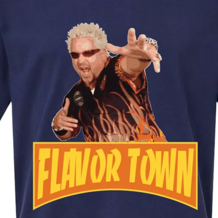 Flavor Town Usa Guy Flerl Sueded Cloud Jersey T-Shirt