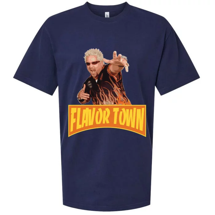 Flavor Town Usa Guy Flerl Sueded Cloud Jersey T-Shirt