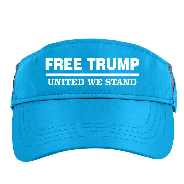 Free Trump United We Stand President Trump Supportive Adult Drive Performance Visor