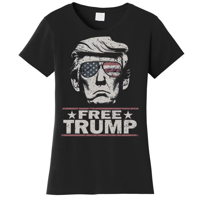 Free Trump Vintage Pro Donald Women's T-Shirt