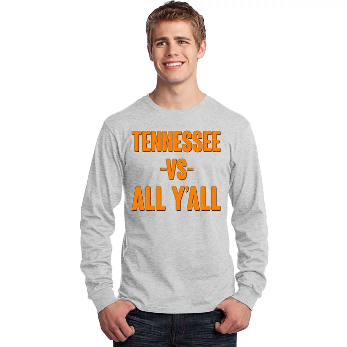 Funny Tennessee VS All Y'all Long Sleeve Shirt