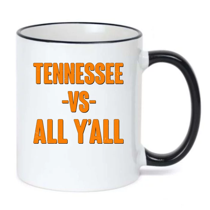 Funny Tennessee VS All Y'all Black Color Changing Mug