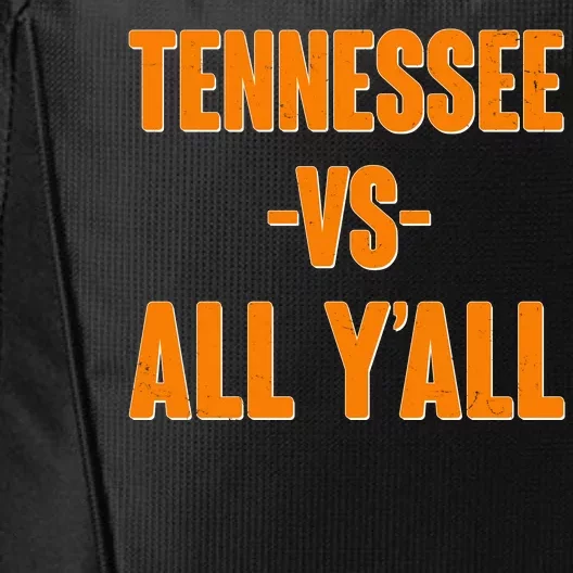 Funny Tennessee VS All Y'all City Backpack