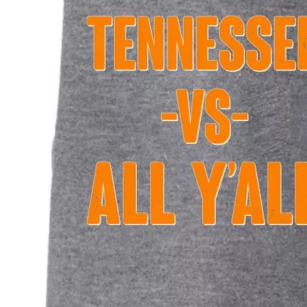 Funny Tennessee VS All Y'all Doggie 3-End Fleece Hoodie