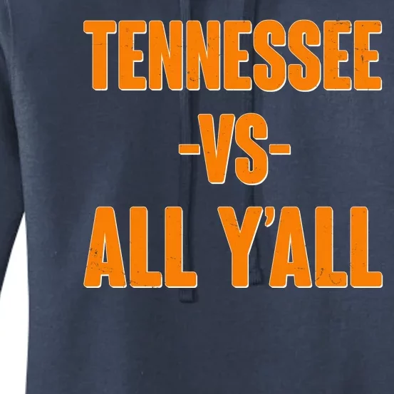 Funny Tennessee VS All Y'all Women's Pullover Hoodie