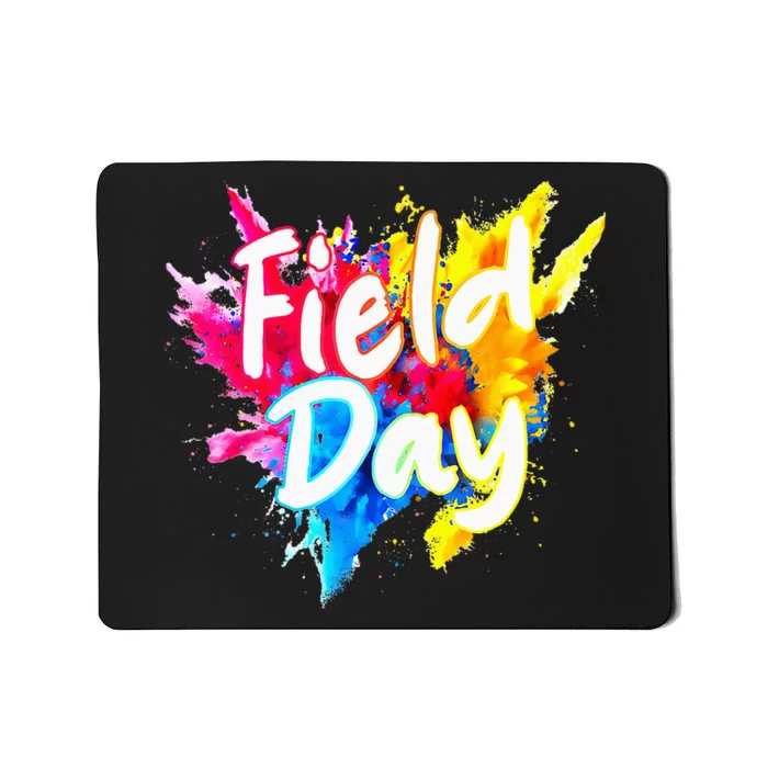 Field Trip Vibes Field Day Fun Day Colorful Teacher Student Mousepad