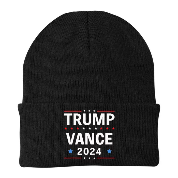 Funny Trump Vance 2024 Vice President America Vote Knit Cap Winter Beanie