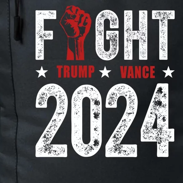 Fight Trump Vance 2024 Republican Daily Commute Backpack