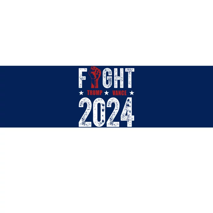 Fight Trump Vance 2024 Republican Bumper Sticker