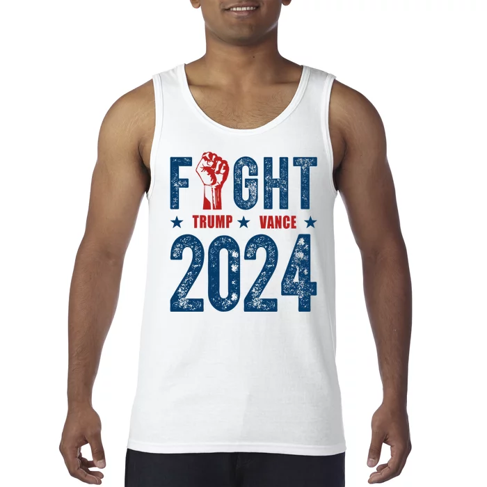 Fight Trump Vance 2024 Republican Tank Top