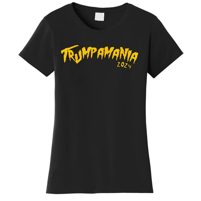 Funny Trump Wrestling Meme Trumpamania 24 Women's T-Shirt