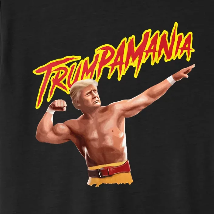 Funny Trumpmania Wrestling Meme 2024 Let Trumpamania Run Wild ChromaSoft Performance T-Shirt