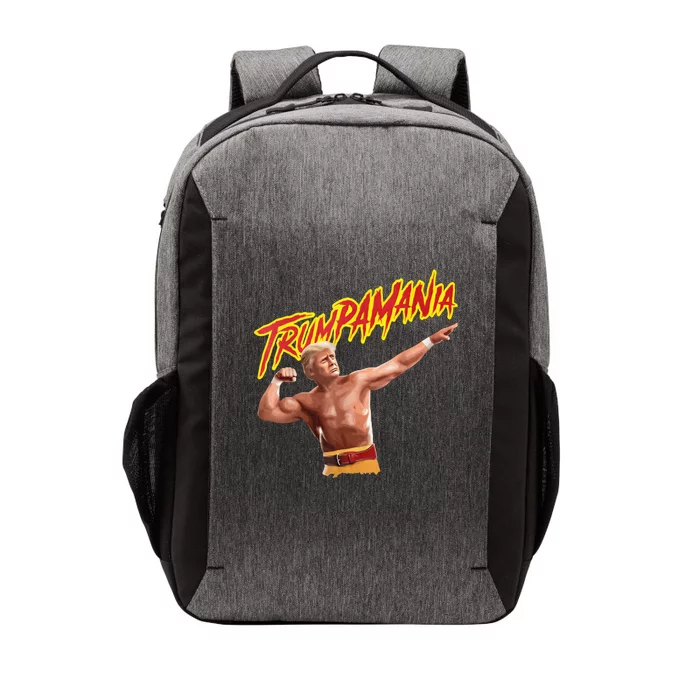 Funny Trumpmania Wrestling Meme 2024 Let Trumpamania Run Wild Vector Backpack