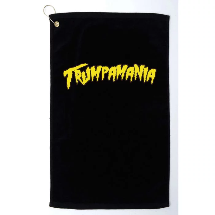 Funny Trump Wrestling Meme Fake News Trumpamania Text Quotes Funny Platinum Collection Golf Towel