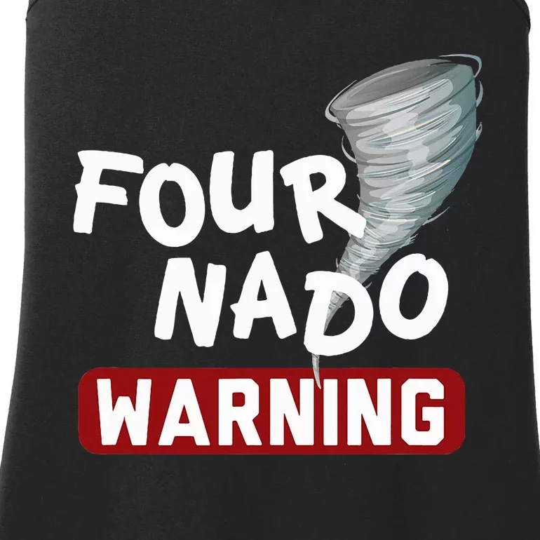 Fournado Tornado Watcher Chaser Birthday Ladies Essential Tank