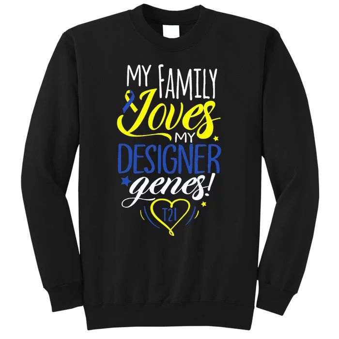 Family T21 World Down Syndrome Awareness Day Sweatshirt